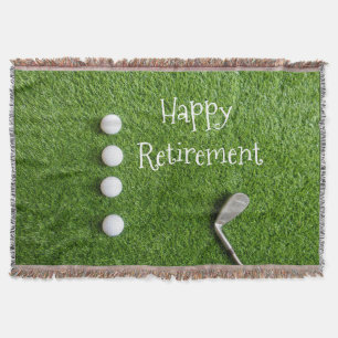 Golf-Rente zum Golfen mit Golfball auf Grün Decke