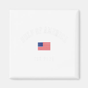 Golf Retro of America Est 2025 US-amerikanische Fl Magnet