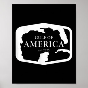 Golf Retro of America Est 2025 US-amerikanische Mä Poster
