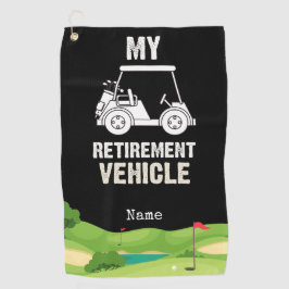 Golf-Ruhestand Golfhandtuch