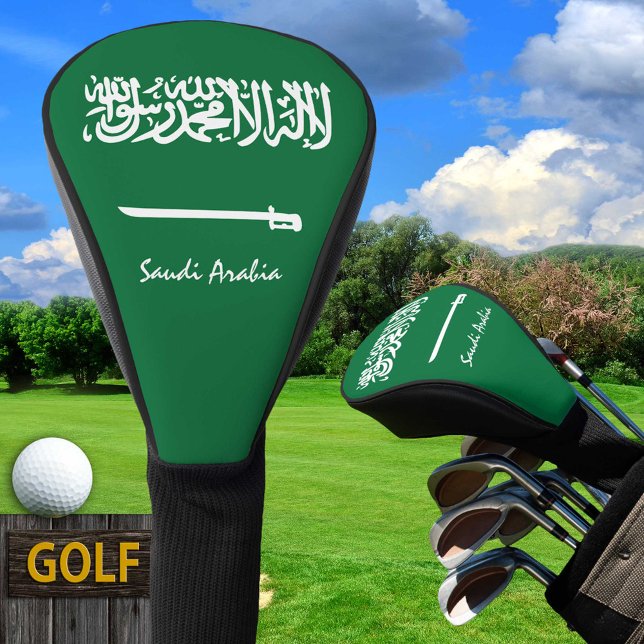 Golf Saudi Arabien & Saudi Flagge / Golf Clubs Abd Headcover (Von Creator hochgeladen)