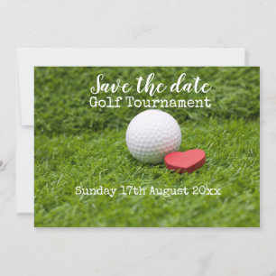Golf Save the Date für Golfturnier