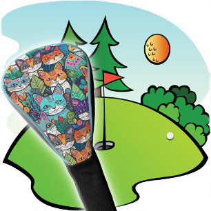 GOLF SCHLAGKOPFÜBERZUG - Ich liebe Golf... und auc Headcover