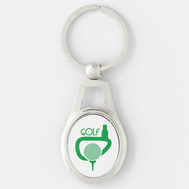 Golf Schlüsselanhänger (Vorderseite)