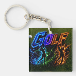Golf Schlüsselanhänger