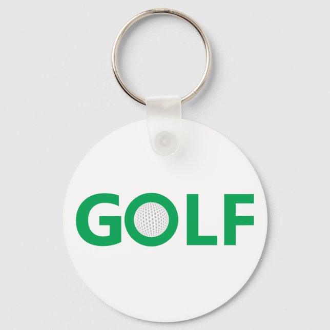 Golf Schlüsselanhänger (Vorderseite)