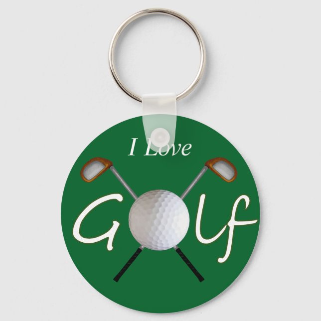 Golf Schlüsselanhänger (individuell einstellbar) (Vorderseite)