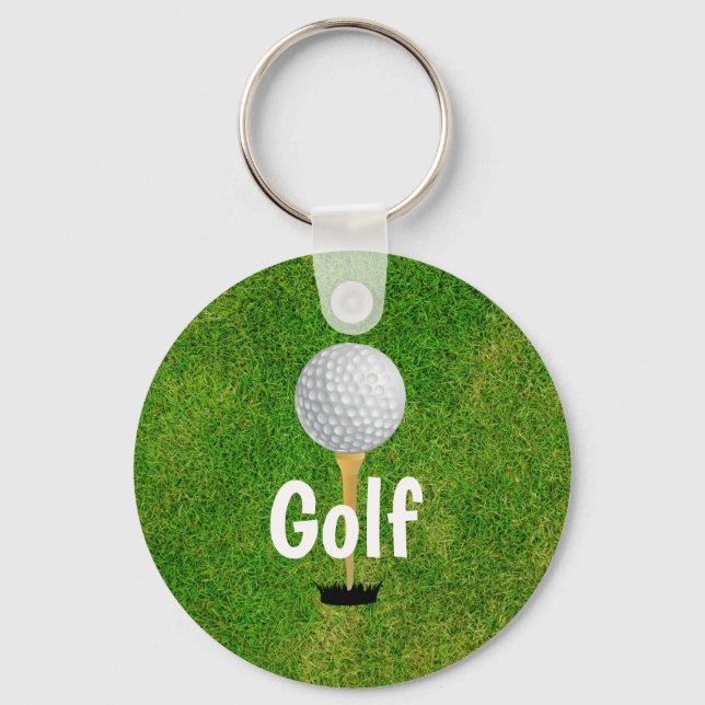 Golf Schlüsselanhänger (Vatertag) (Vorderseite)