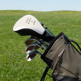 Golf-Schutzhülle Forever & Always Romantic Custom  Golf Headcover
