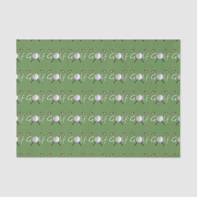 Golf-Seidenpapier Seidenpapier (Vorderseite)