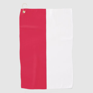 Golf Serviette avec drapeau de la Pologne