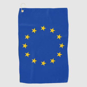 Golf Serviette avec drapeau de l'Union européenne