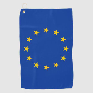 Golf Serviette avec drapeau de l'Union européenne