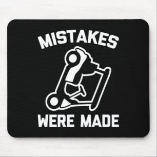 Golf-Shirt-Fehler wurden gemacht (Golfwagen) Lusti Mousepad