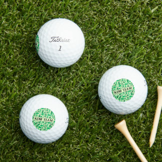 Golf Silhouette Pattern Classic Branding buisness Golfball