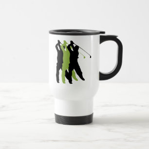 Golf-Silhouette Reisebecher