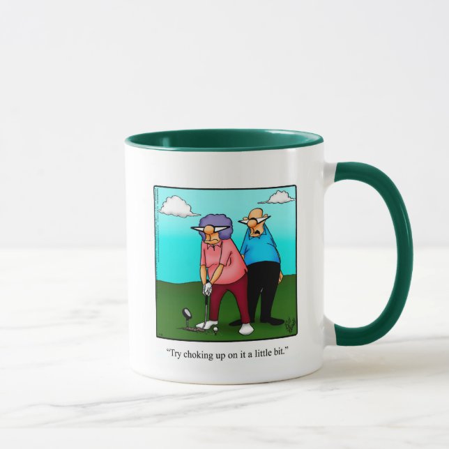 Golf Spaß Kaffee Tasse für sie (Rechts)