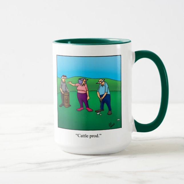 Golf Spaß Tasse für sie (Rechts)