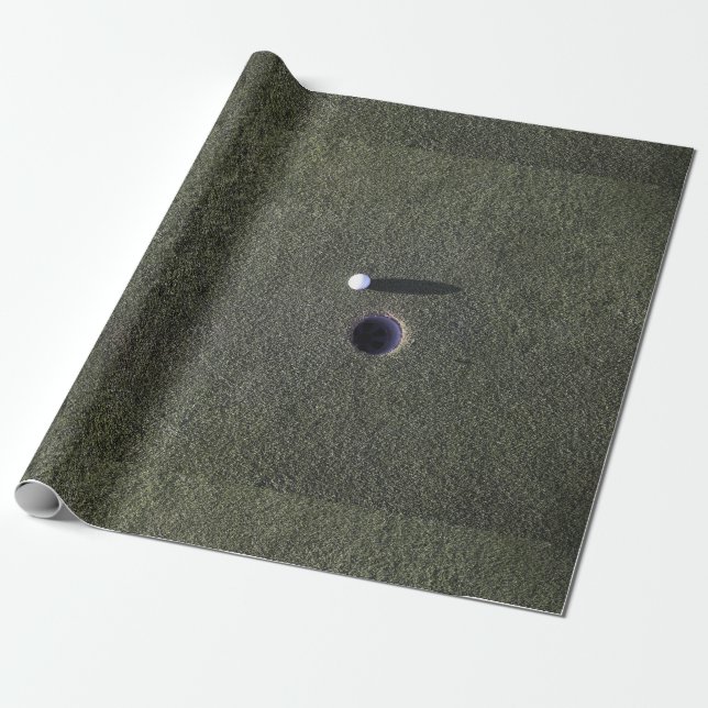 Golf spielen geschenkpapier (Ungerollt)