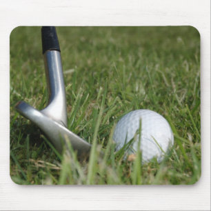 Golf spielende Foto-Mausunterlage Mousepad