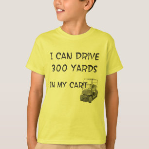Golf spielender Antrieb T-Shirt