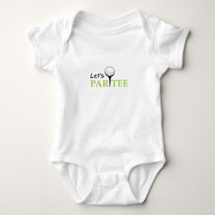 Golf spielender Golfspieler ließ uns Golf-lustige Baby Strampler