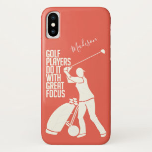 GOLF-SPIELER individuelles Namen & Farbhüllen für  Case-Mate iPhone Hülle