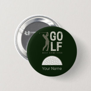 Golf Sport Bestes Spiel für Golfer und Coaches Button