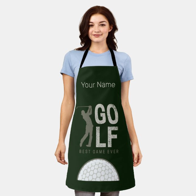 Golf Sport Bestes Spiel für Golfer und Coaches Schürze (Getragen)