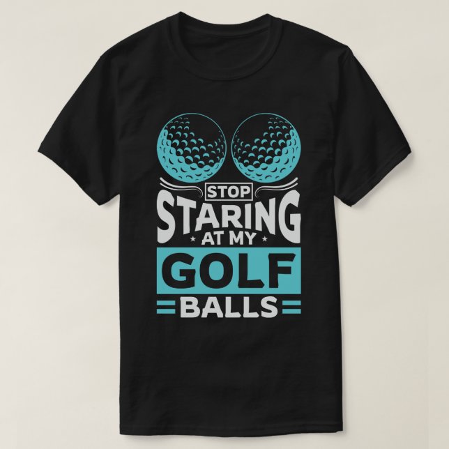 Golf Sport Golfer Golf Player Outfit Golfplatz 1 T-Shirt (Design vorne)