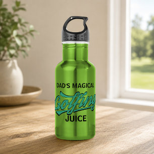 Golf Sport Lustiger Golfer Papa Magischer Golftrun Trinkflasche