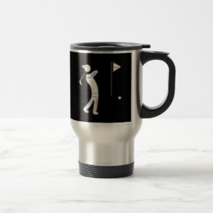 Golf, Sport, Motivierend Worte Reisebecher