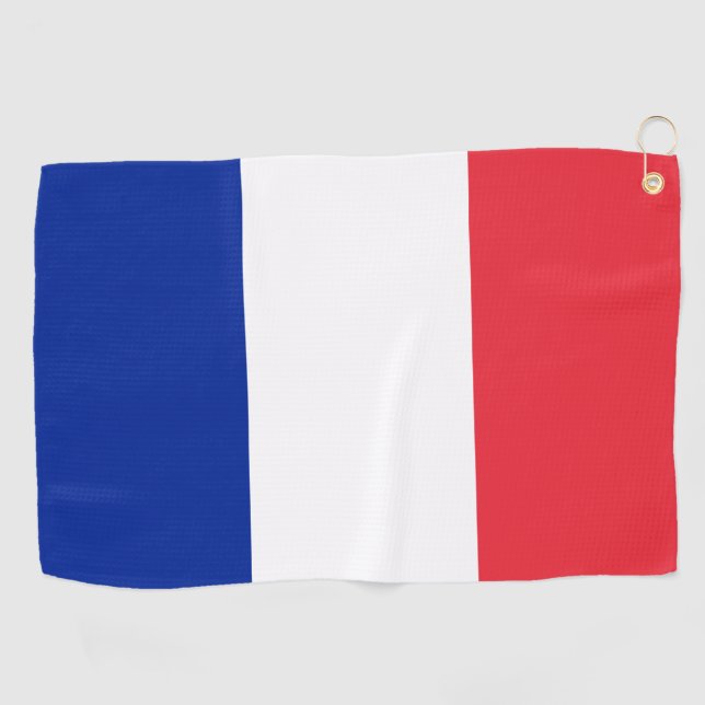 Golf /sport Paris Golfhandtuch (Horizontal)