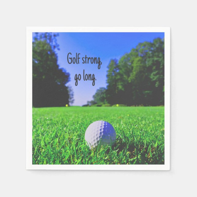Golf starke, lange Rasen-Golf Serviette (Vorderseite)