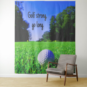 Golf starke, lange Rasen-Golf Wandteppich