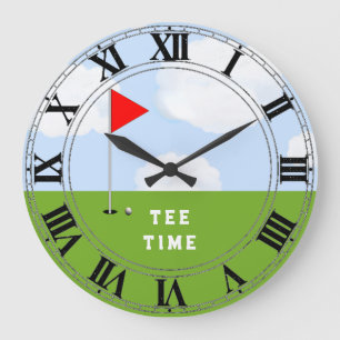 Golf Startzeit Große Wanduhr