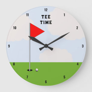 Golf Startzeit Große Wanduhr