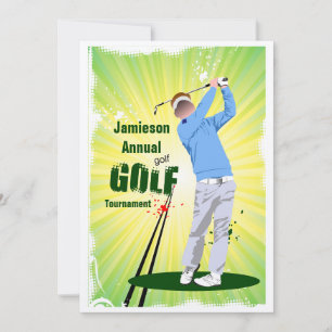 Golf Swing Golf Club Golf Tournoi Invitation