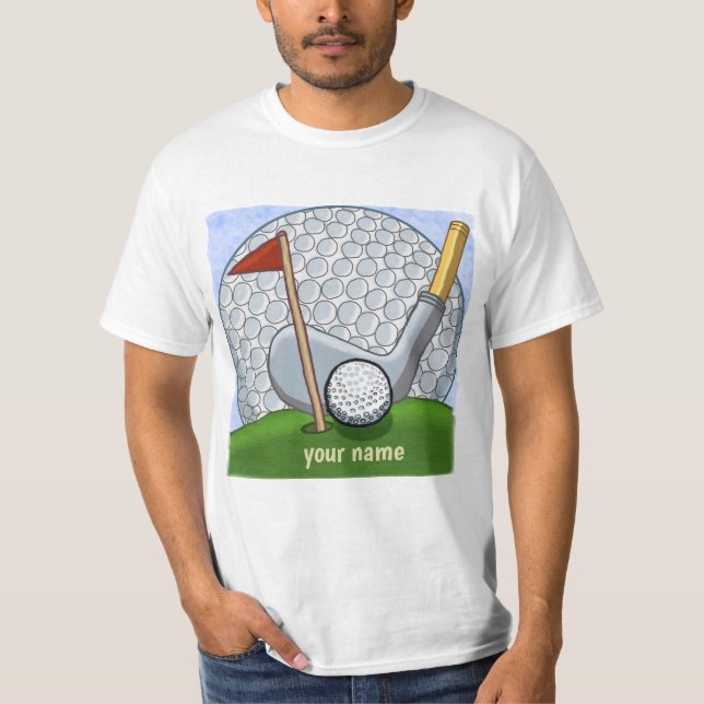 Golf Swing T - Shirt (Vorderseite)