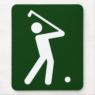 Golf-Symbol Mousepad