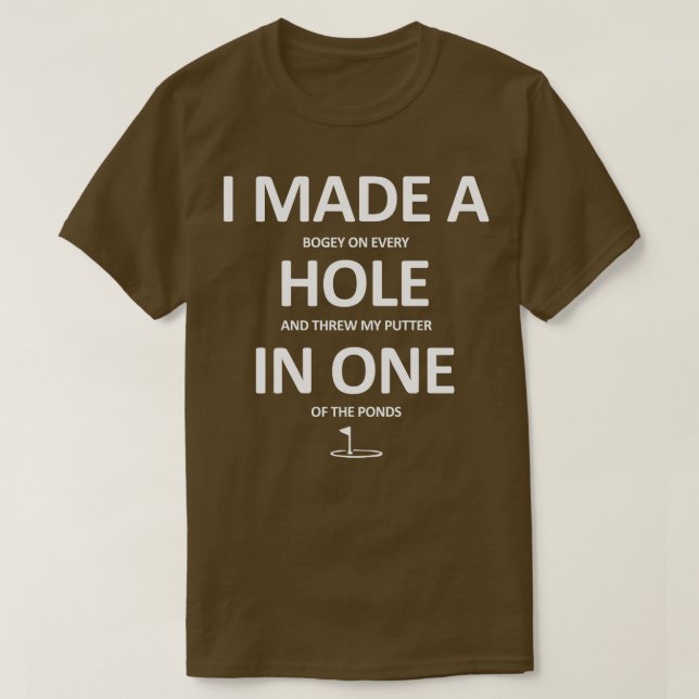 Golf T-Shirt (Design vorne)