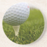 Golf-T-Shirt-Entwurfs-Untersetzer