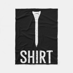 Golf-T-Shirt Lustiger Golf-Witz Golfer-Vater Männe Fleecedecke