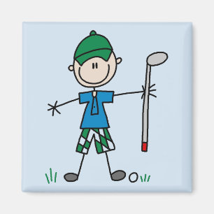 Golf-T-Shirts und Geschenke Magnet