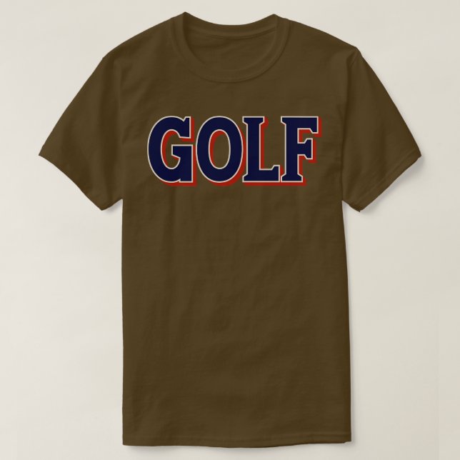 Golf T T-Shirt (Design vorne)