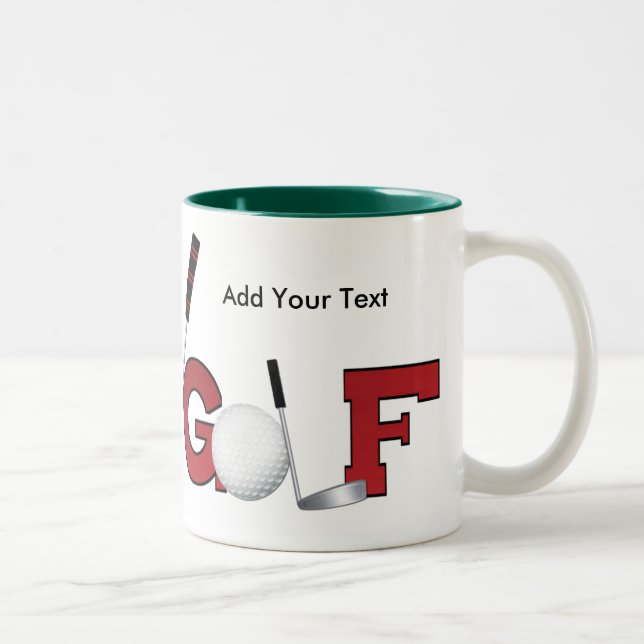 Golf-Tasse durch SRF Zweifarbige Tasse (Rechts)