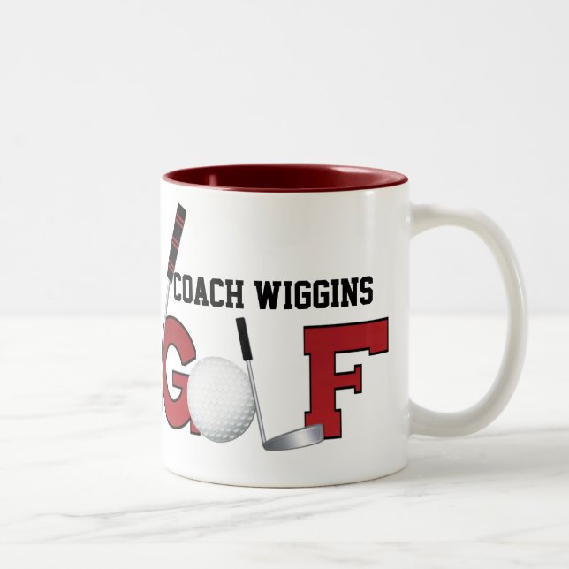 Golf-Tasse durch SRF Zweifarbige Tasse (Rechts)