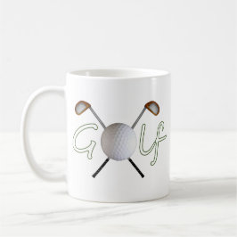 Golf-Tasse Kaffeetasse