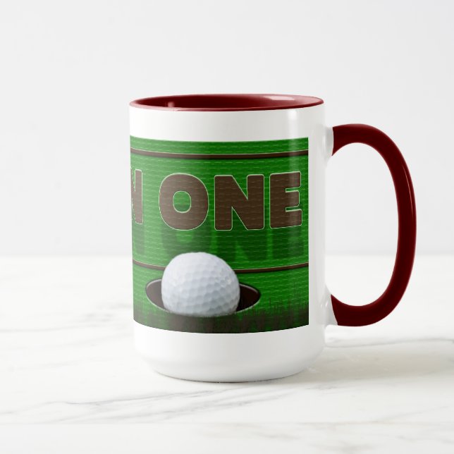 GOLF-TASSE - LOCH IN EINEM - TASSE (Rechts)