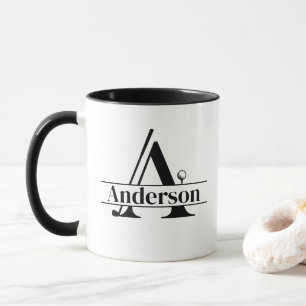 Golf-Tasse mit individuellem Namen Tasse